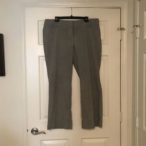 Dress pants with back pockets